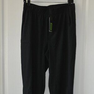 American Tall Men's Medium Semi Jogger Pants Ankle Zip Drawstring